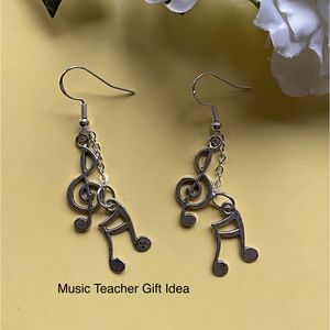Summer Special🌺 Musical Notes Earrings. Perfect Gift For Teacher or Student